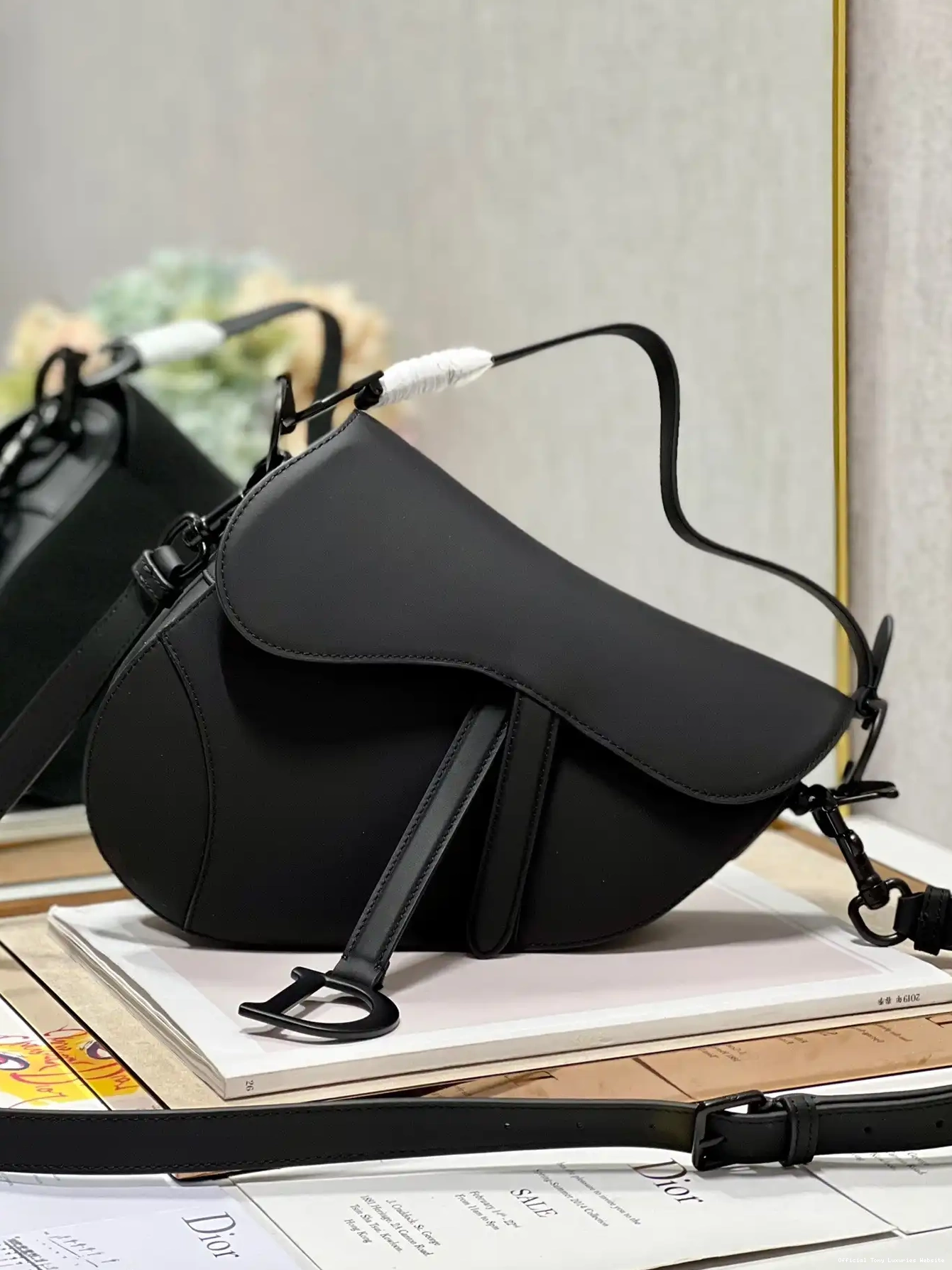 Tony Luxuries diro BAG STRAP-25.5-20-6.5CM WITH SADDLE 0624